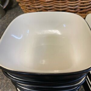 4 Vintage 1980s Corelle hearthstone Bowls Serving Bowls Ceramic Dinnerware